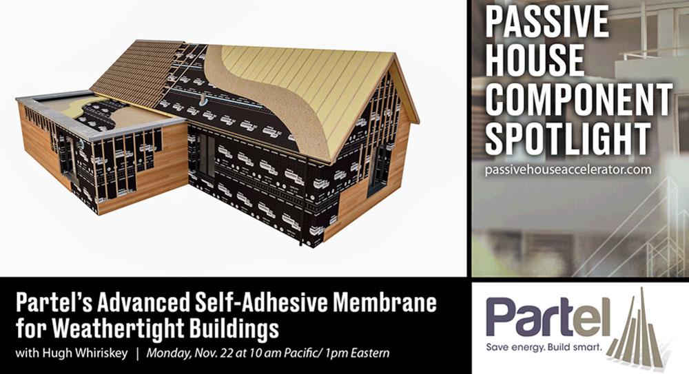 Partel's Advanced Self-Adhesive Membrane For Weathertight Buildings