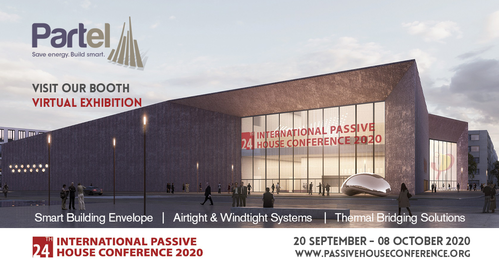 Partel is exhibiting at the 24th International Passive House Conference