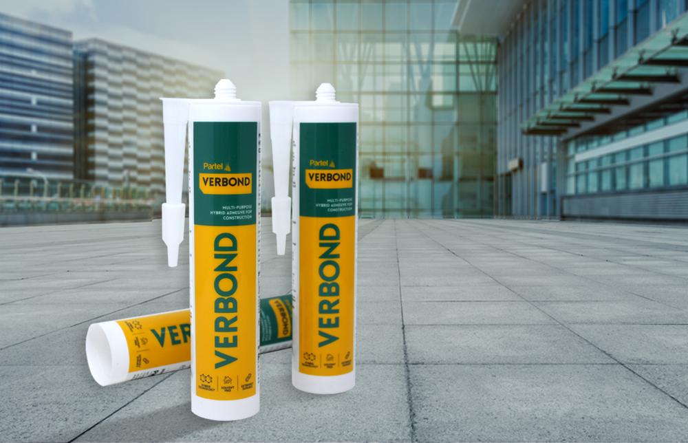 Partel introduces VERBOND™, latest multi-purpose sealing adhesive for construction
